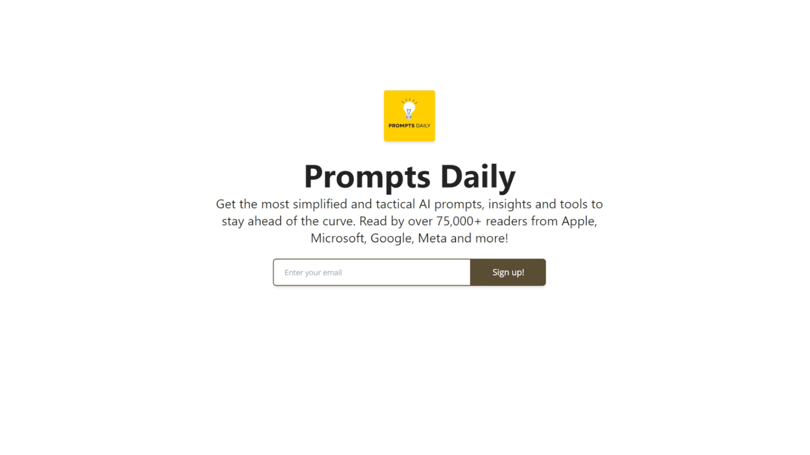 KI-Newsletter: Prompts Daily