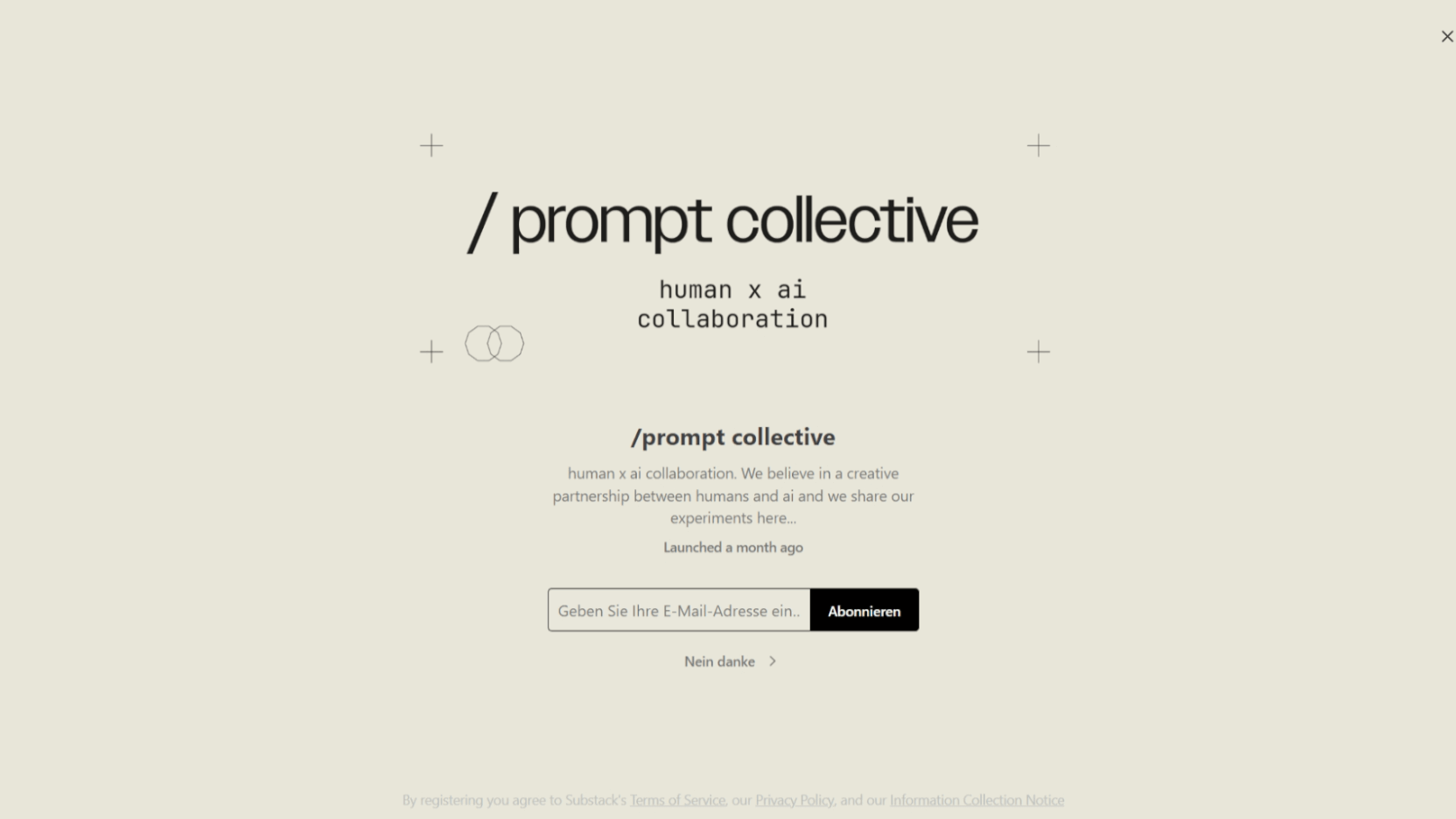 KI-Newsletter: prompt collective