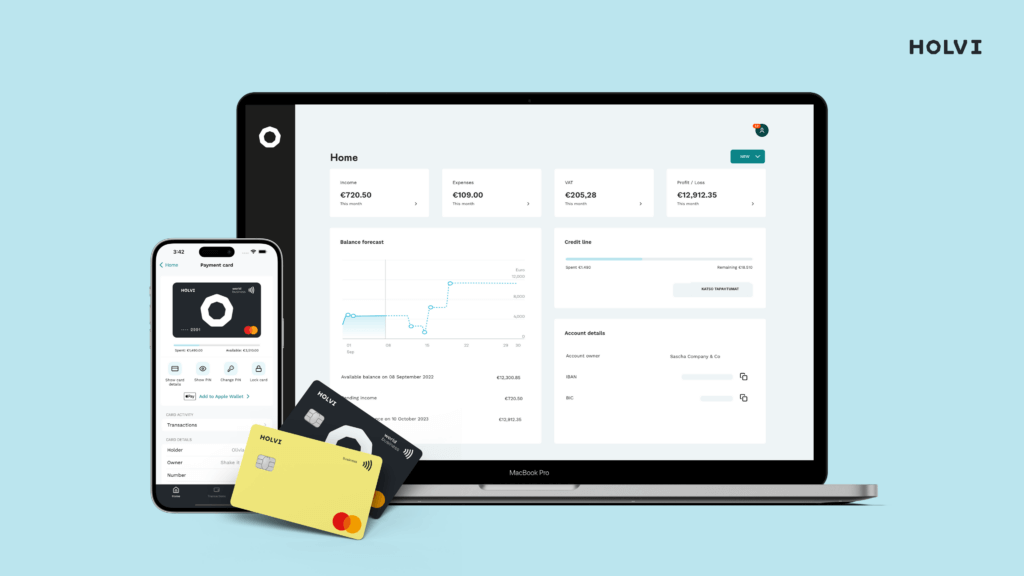 Holvi bietet ein Geschäftskonto für Freelancer