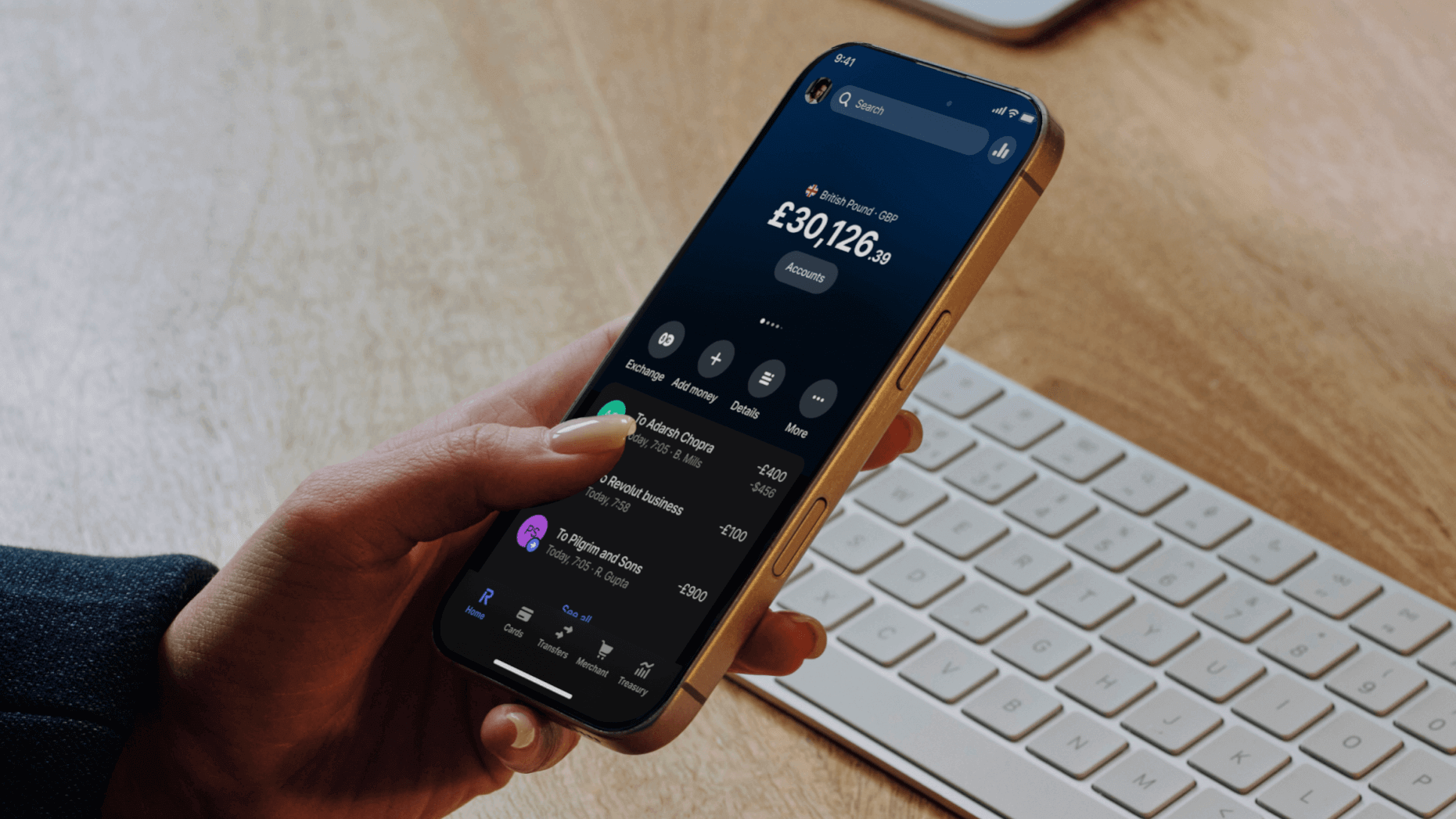 Revolut bietet ein Geschäftskonto für Freelancer