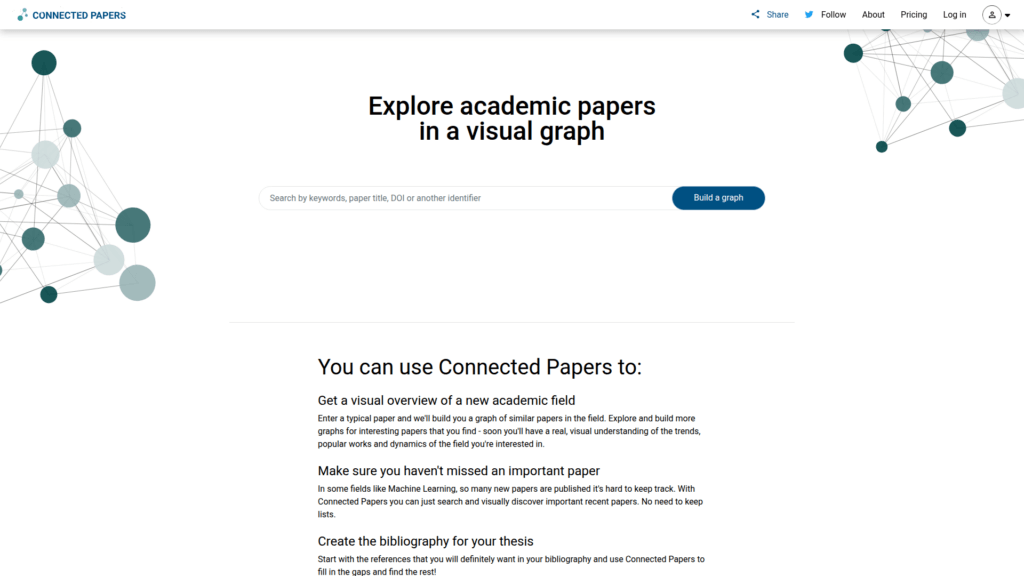 Connected Papers ist ein KI-Tool für Wissenschaftsjournalist:innen