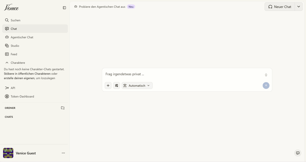 Venice positioniert sich als unzensierter KI-Chatbot